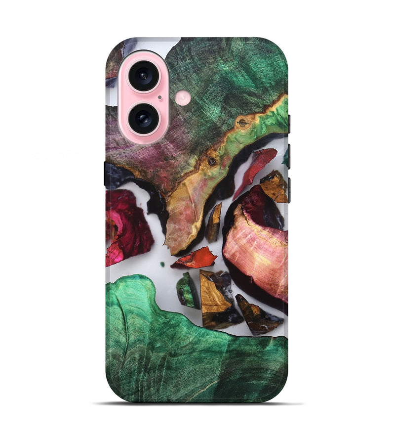 iPhone 17 Wood Live Edge Phone Case - Sol (Clear, 819245)