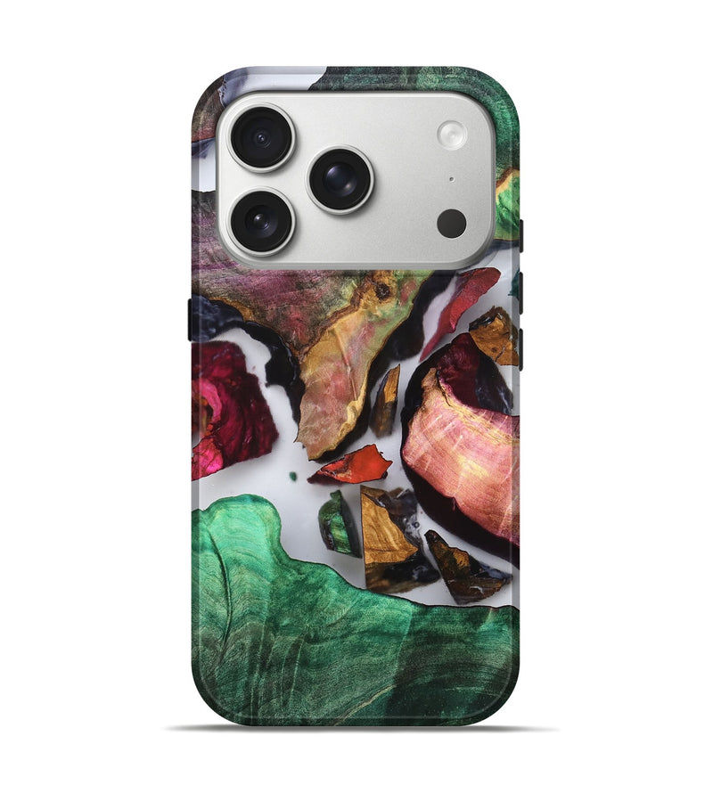 iPhone 17 Pro Wood Live Edge Phone Case - Sol (Clear, 819245)