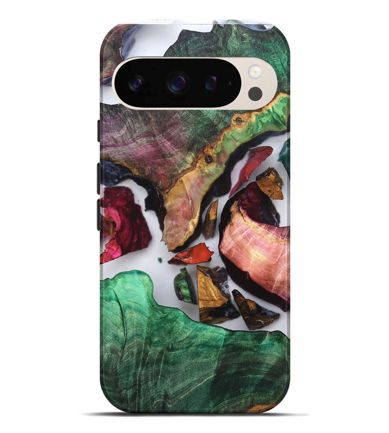 Pixel 10 Pro XL Wood Live Edge Phone Case - Sol (Clear, 819245)
