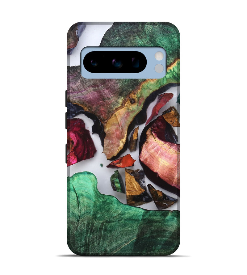 Pixel 8 Pro Wood Live Edge Phone Case - Sol (Clear, 819245)