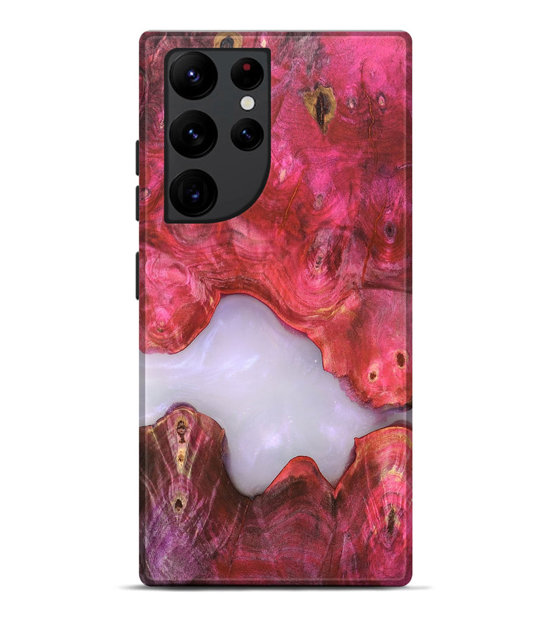 Galaxy S22 Ultra Wood Live Edge Phone Case - Beckham (Clear, 819246)