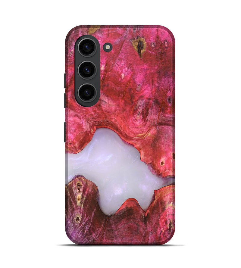 Galaxy S23 Wood Live Edge Phone Case - Beckham (Clear, 819246)