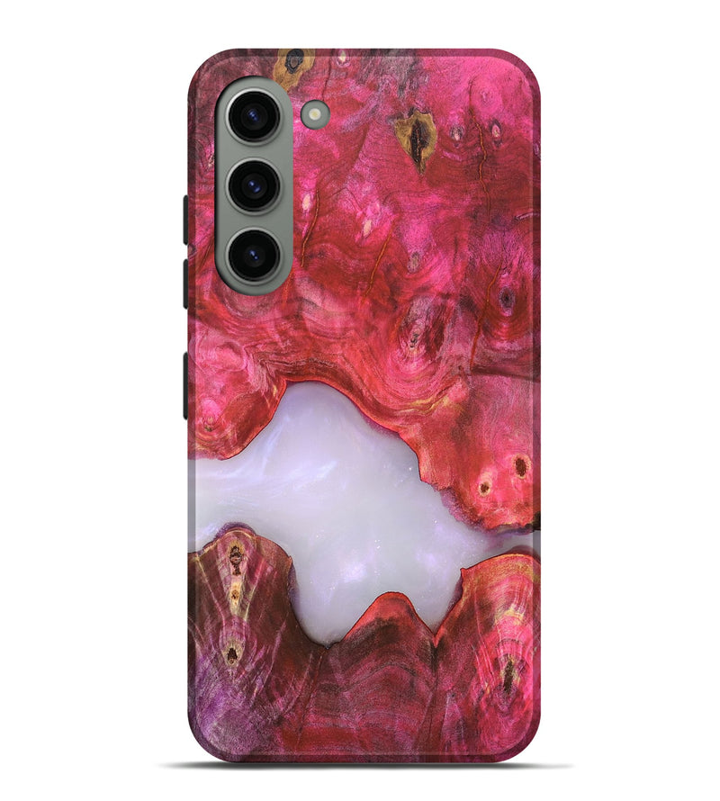 Galaxy S23 Plus Wood Live Edge Phone Case - Beckham (Clear, 819246)