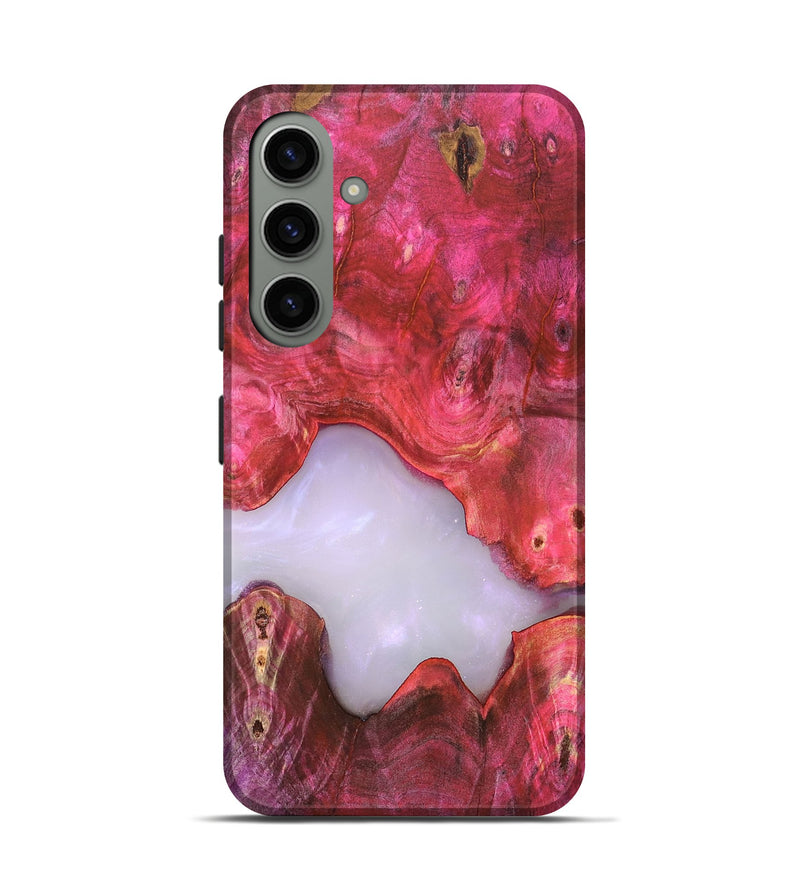 Galaxy S24 Wood Live Edge Phone Case - Beckham (Clear, 819246)