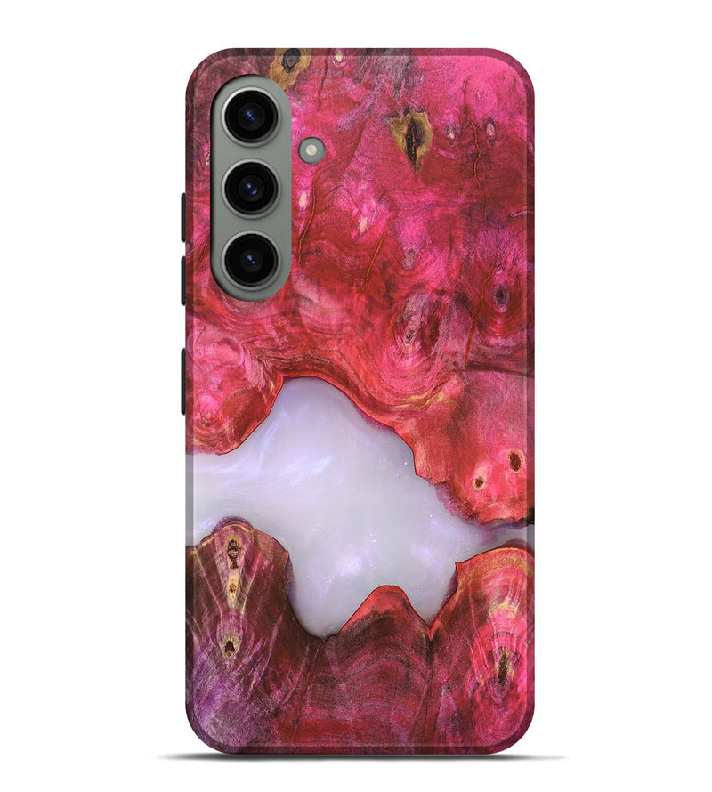 Galaxy S24 Plus Wood Live Edge Phone Case - Beckham (Clear, 819246)
