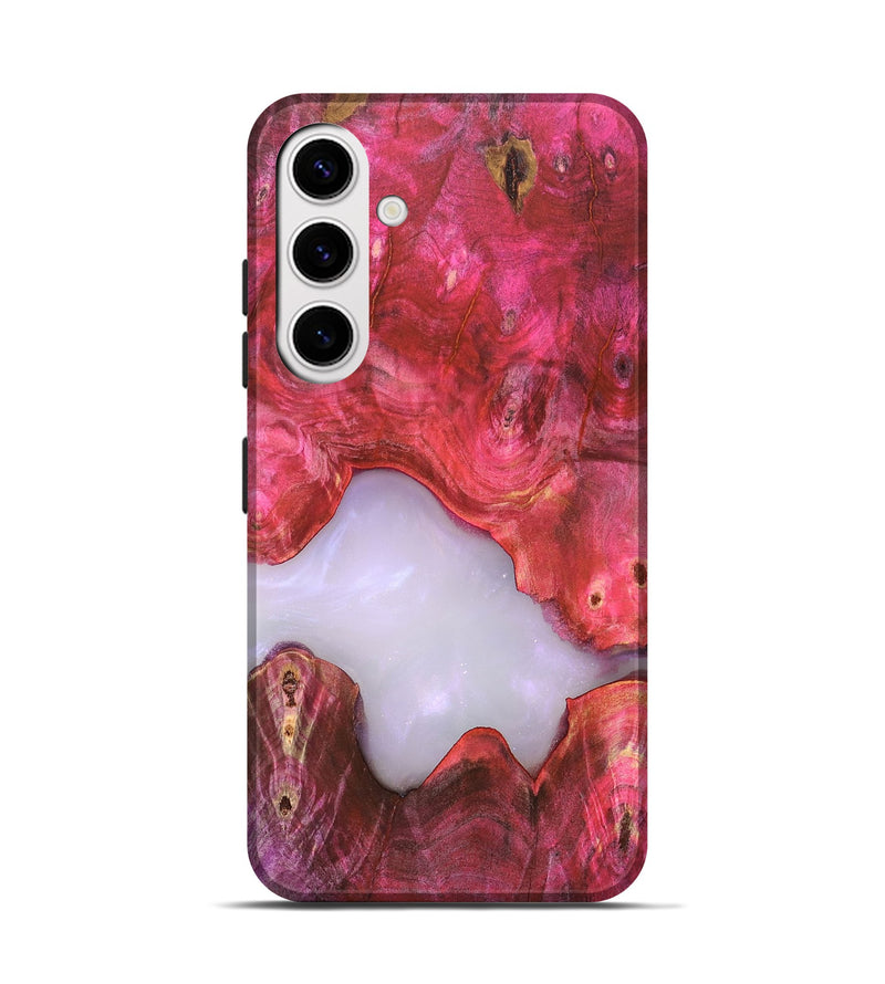 Galaxy S25 Wood Live Edge Phone Case - Beckham (Clear, 819246)