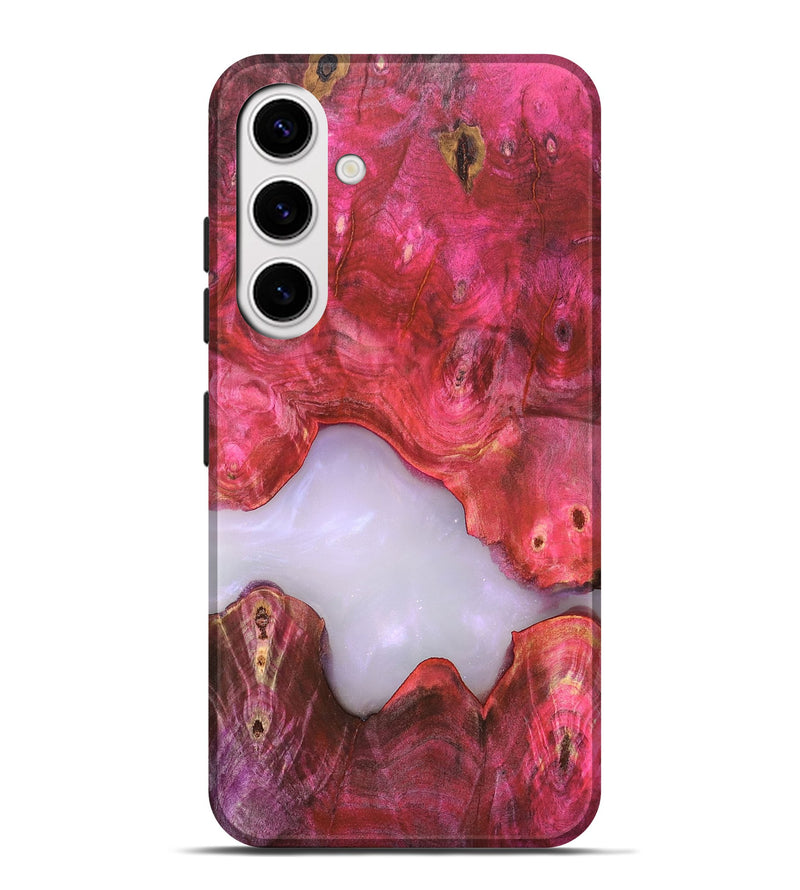 Galaxy S25 Plus Wood Live Edge Phone Case - Beckham (Clear, 819246)