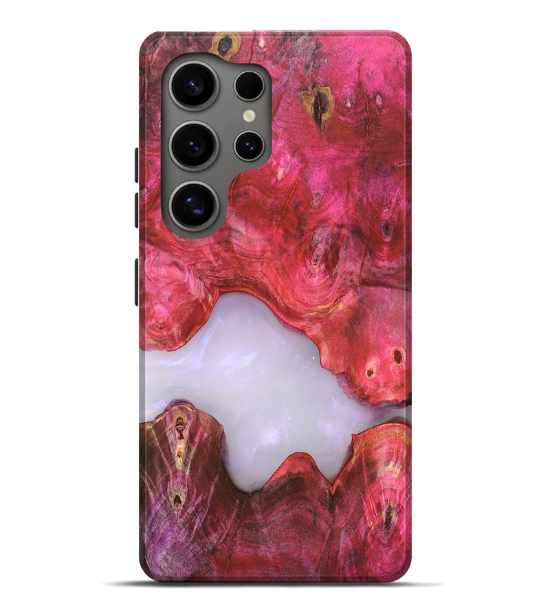 Galaxy S25 Ultra Wood Live Edge Phone Case - Beckham (Clear, 819246)