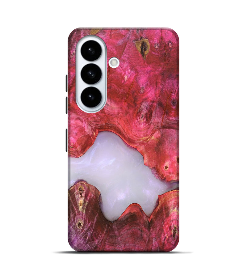 Galaxy S26 Wood Live Edge Phone Case - Beckham (Clear, 819246)