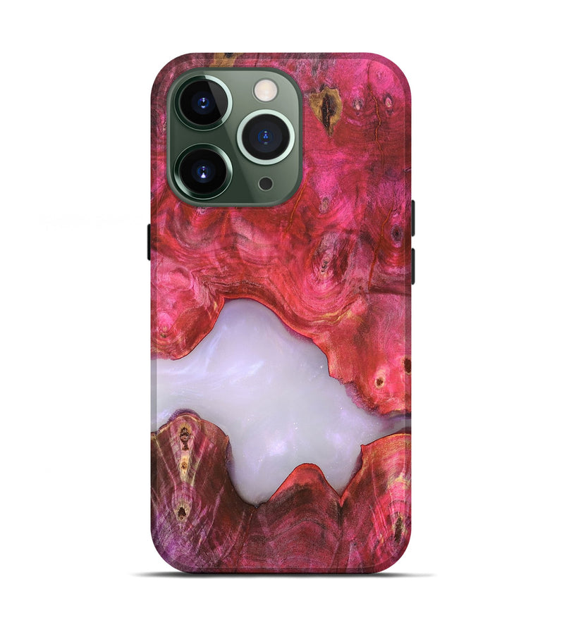 iPhone 13 Pro Wood Live Edge Phone Case - Beckham (Clear, 819246)