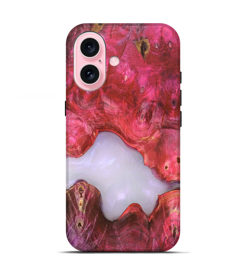 iPhone 17 Wood Live Edge Phone Case - Beckham (Clear, 819246)