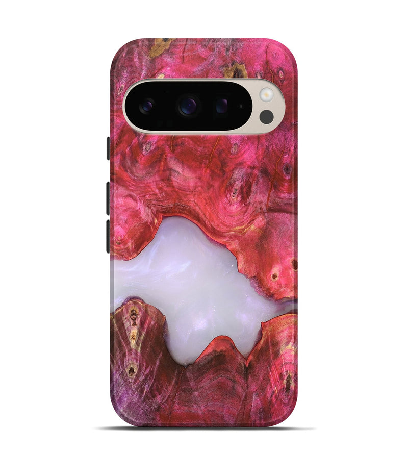 Pixel 10 Pro Wood Live Edge Phone Case - Beckham (Clear, 819246)
