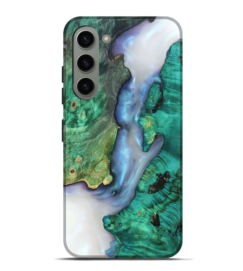 Galaxy S23 Plus Wood Live Edge Phone Case - Rowena (Clear, 819247)