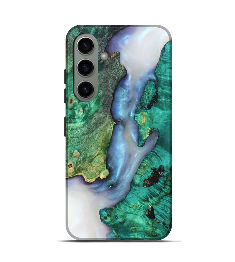 Galaxy S24 Wood Live Edge Phone Case - Rowena (Clear, 819247)