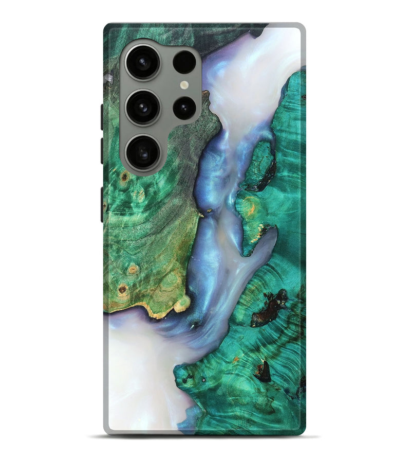 Galaxy S24 Ultra Wood Live Edge Phone Case - Rowena (Clear, 819247)