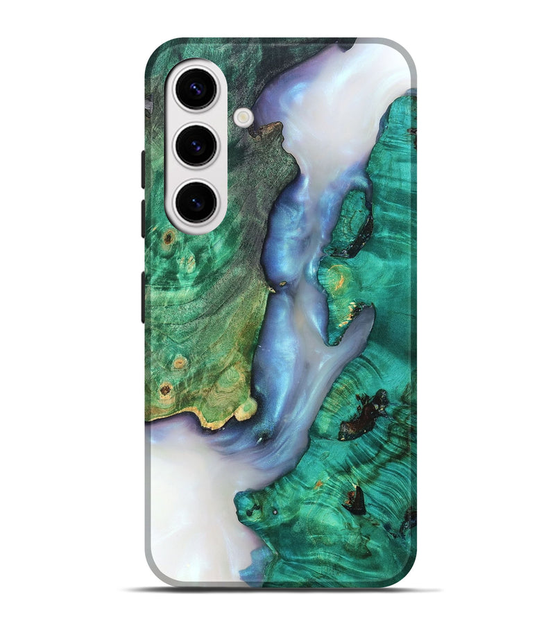 Galaxy S25 Plus Wood Live Edge Phone Case - Rowena (Clear, 819247)