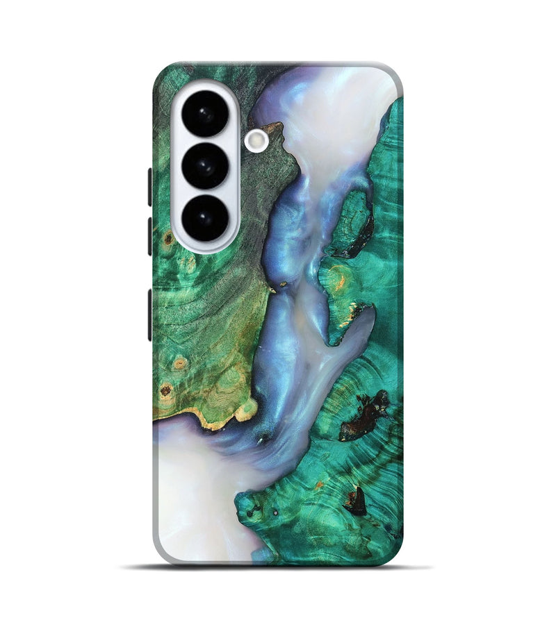 Galaxy S26 Wood Live Edge Phone Case - Rowena (Clear, 819247)