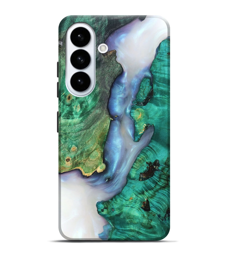 Galaxy S26 Plus Wood Live Edge Phone Case - Rowena (Clear, 819247)
