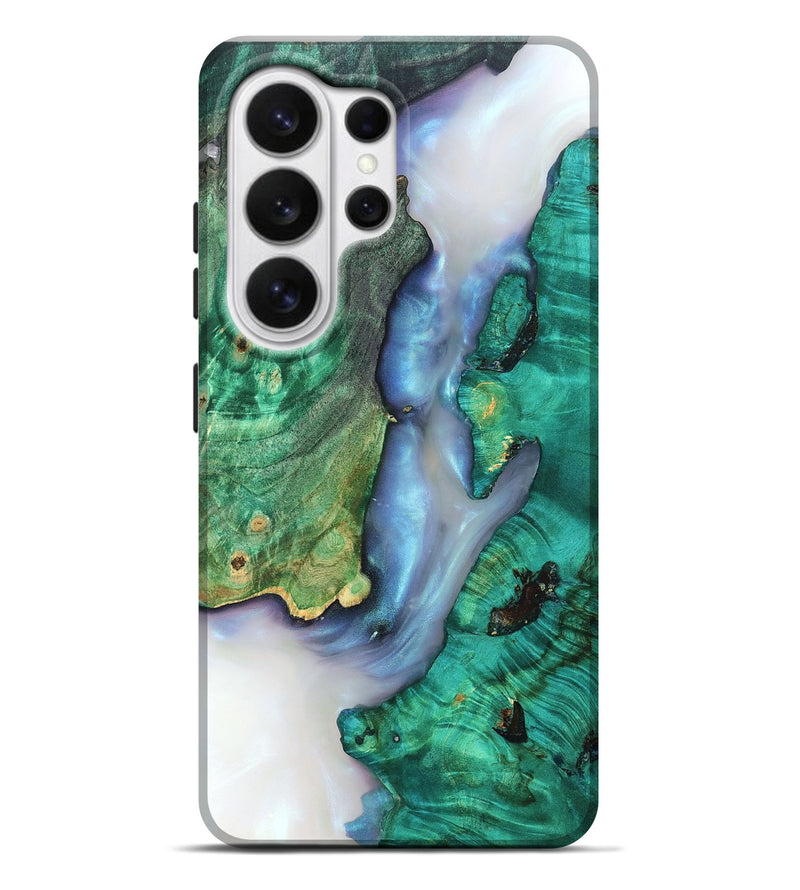 Galaxy S26 Ultra Wood Live Edge Phone Case - Rowena (Clear, 819247)