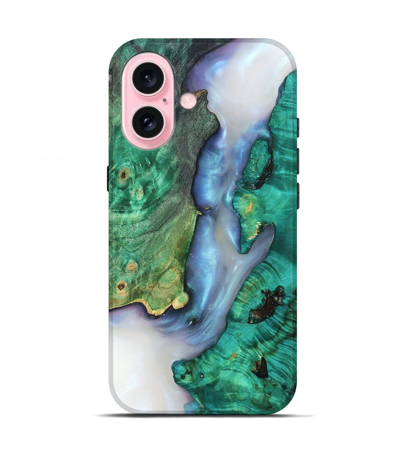 iPhone 17 Wood Live Edge Phone Case - Rowena (Clear, 819247)