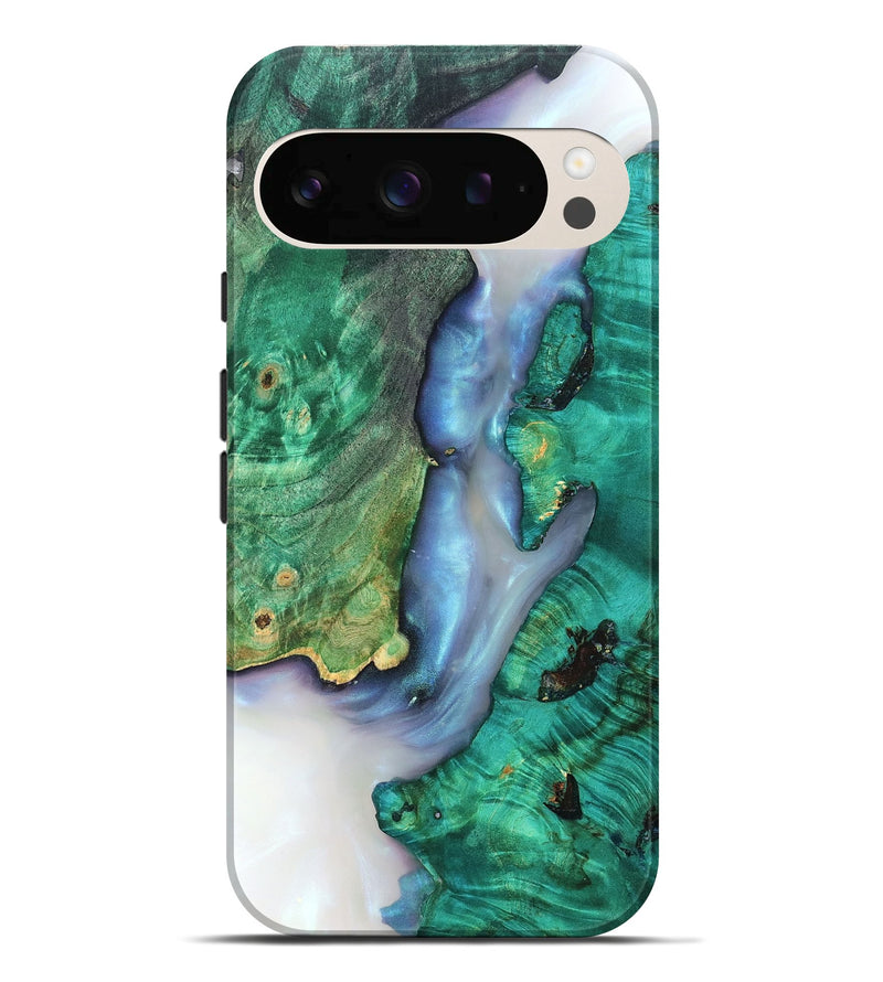 Pixel 10 Pro XL Wood Live Edge Phone Case - Rowena (Clear, 819247)