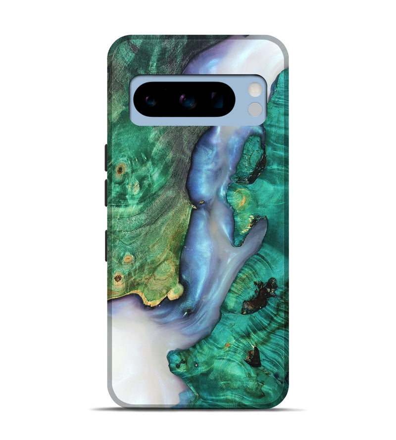 Pixel 8 Pro Wood Live Edge Phone Case - Rowena (Clear, 819247)