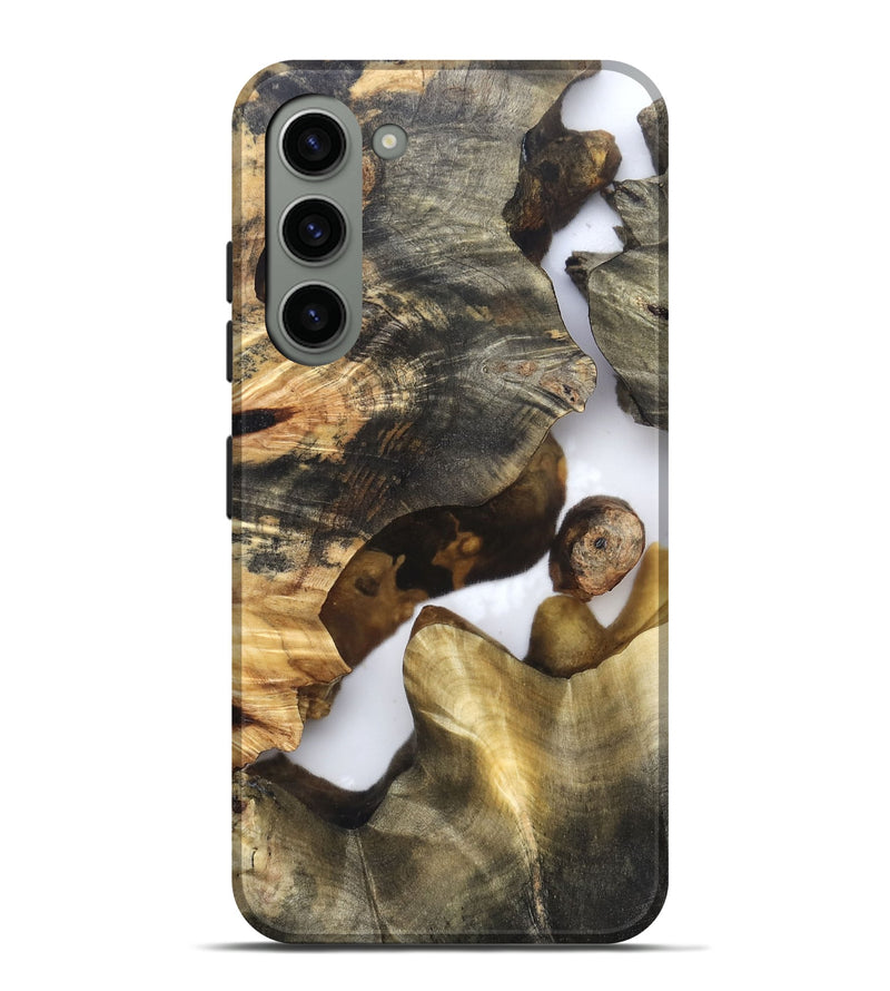 Galaxy S23 Plus Wood Live Edge Phone Case - Marian (Clear, 819248)