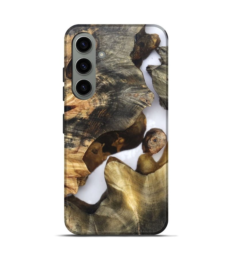 Galaxy S24 Wood Live Edge Phone Case - Marian (Clear, 819248)