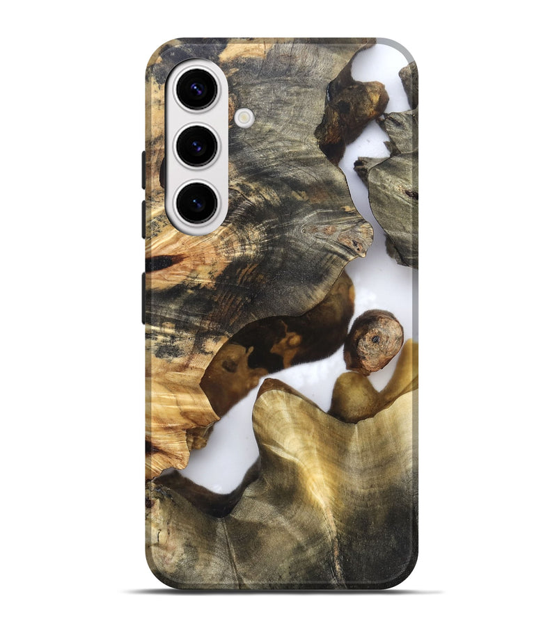 Galaxy S25 Plus Wood Live Edge Phone Case - Marian (Clear, 819248)