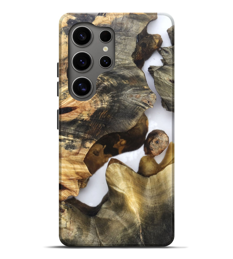 Galaxy S25 Ultra Wood Live Edge Phone Case - Marian (Clear, 819248)