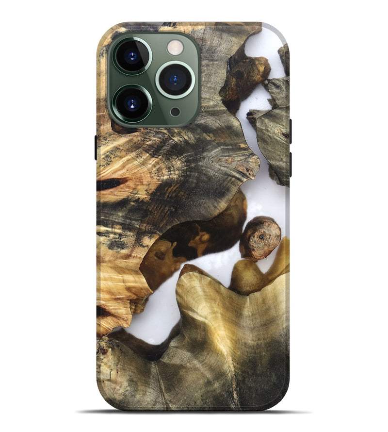 iPhone 13 Pro Max Wood Live Edge Phone Case - Marian (Clear, 819248)