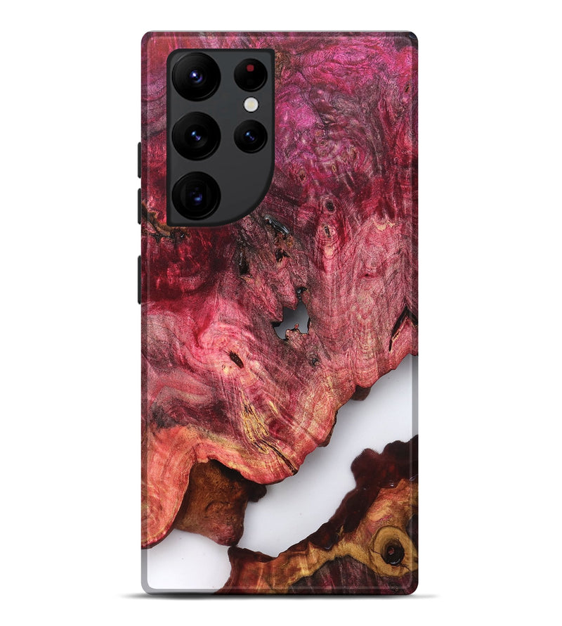 Galaxy S22 Ultra Wood Live Edge Phone Case - Jalen (Clear, 819249)