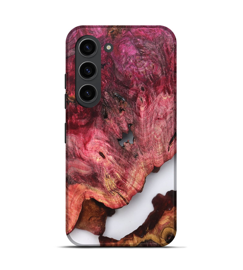Galaxy S23 Wood Live Edge Phone Case - Jalen (Clear, 819249)