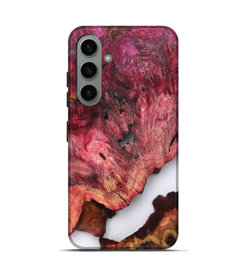 Galaxy S24 Wood Live Edge Phone Case - Jalen (Clear, 819249)