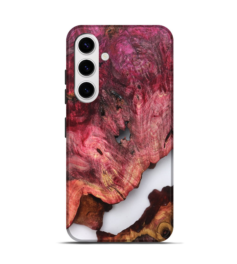 Galaxy S25 Wood Live Edge Phone Case - Jalen (Clear, 819249)