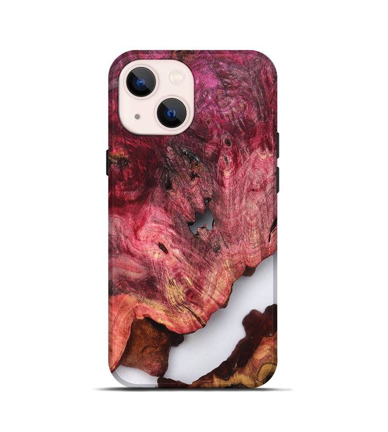 iPhone 13 mini Wood Live Edge Phone Case - Jalen (Clear, 819249)