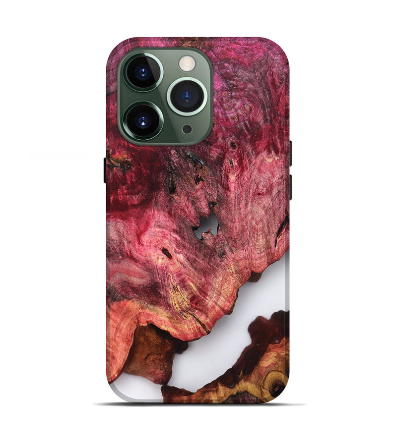 iPhone 13 Pro Wood Live Edge Phone Case - Jalen (Clear, 819249)
