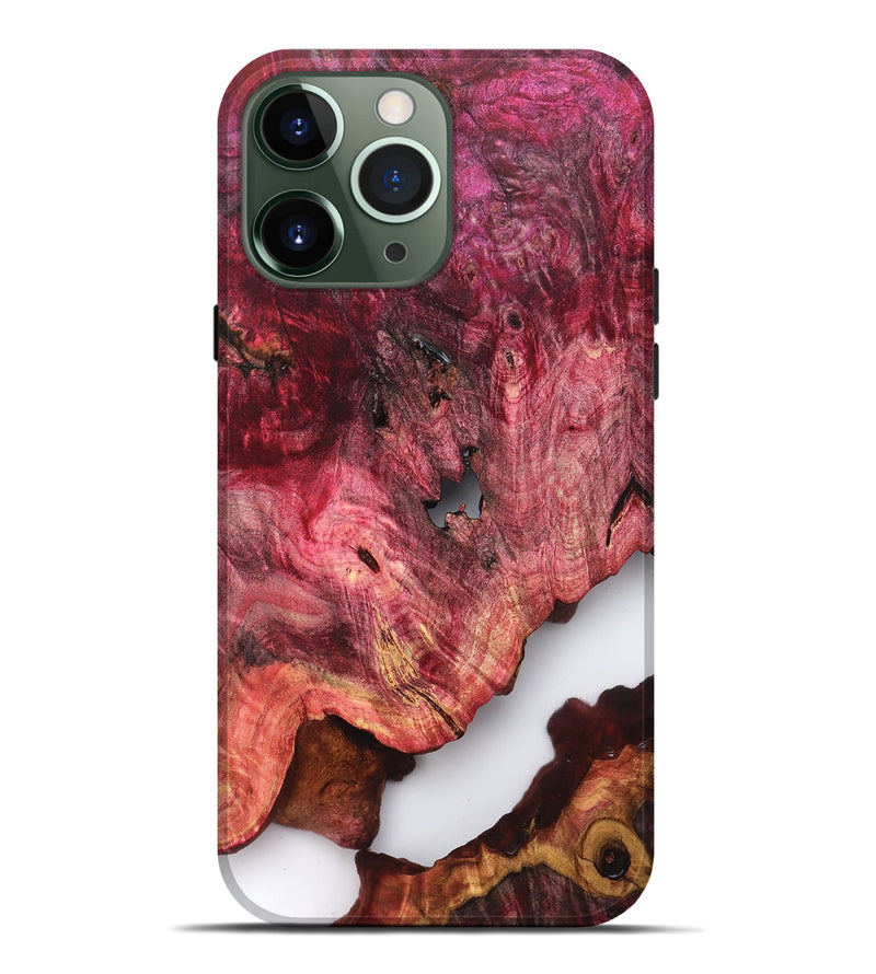 iPhone 13 Pro Max Wood Live Edge Phone Case - Jalen (Clear, 819249)