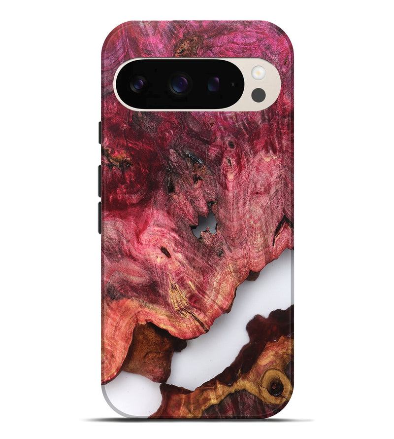 Pixel 10 Pro XL Wood Live Edge Phone Case - Jalen (Clear, 819249)