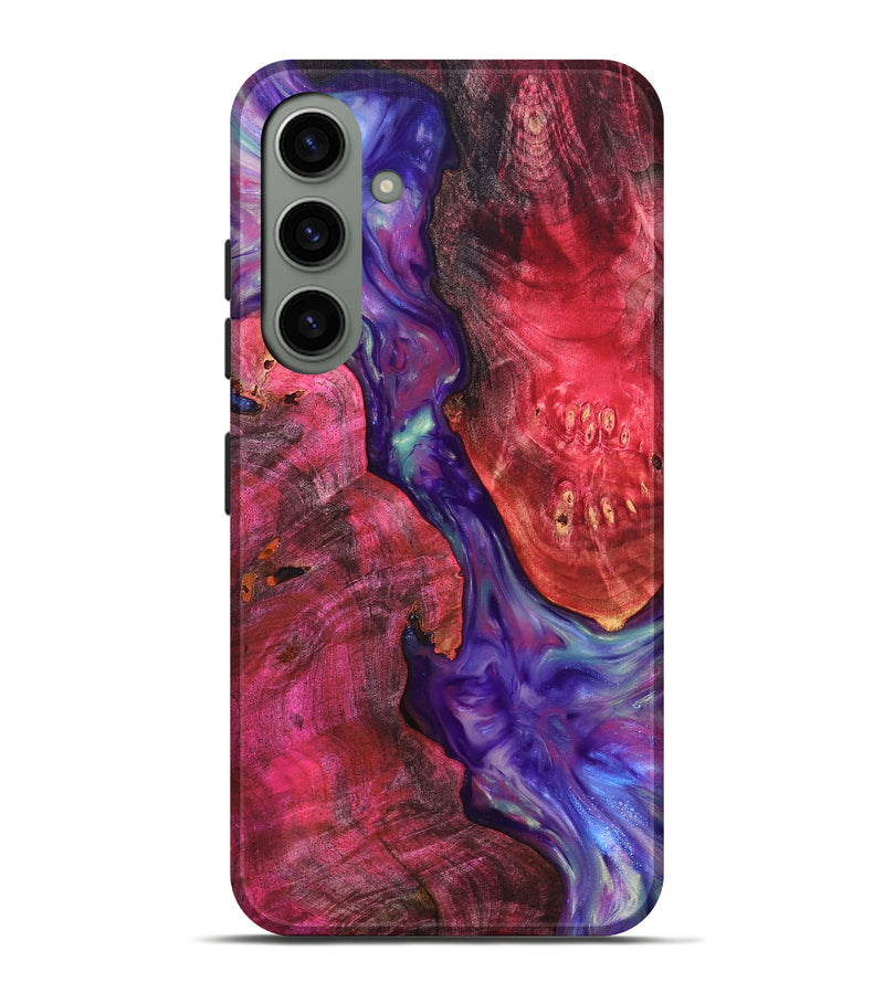 Galaxy S24 Plus Wood Live Edge Phone Case - Velva (Purple, 819250)