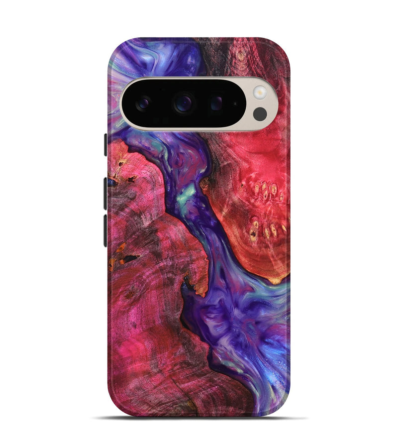 Pixel 10 Wood Live Edge Phone Case - Velva (Purple, 819250)