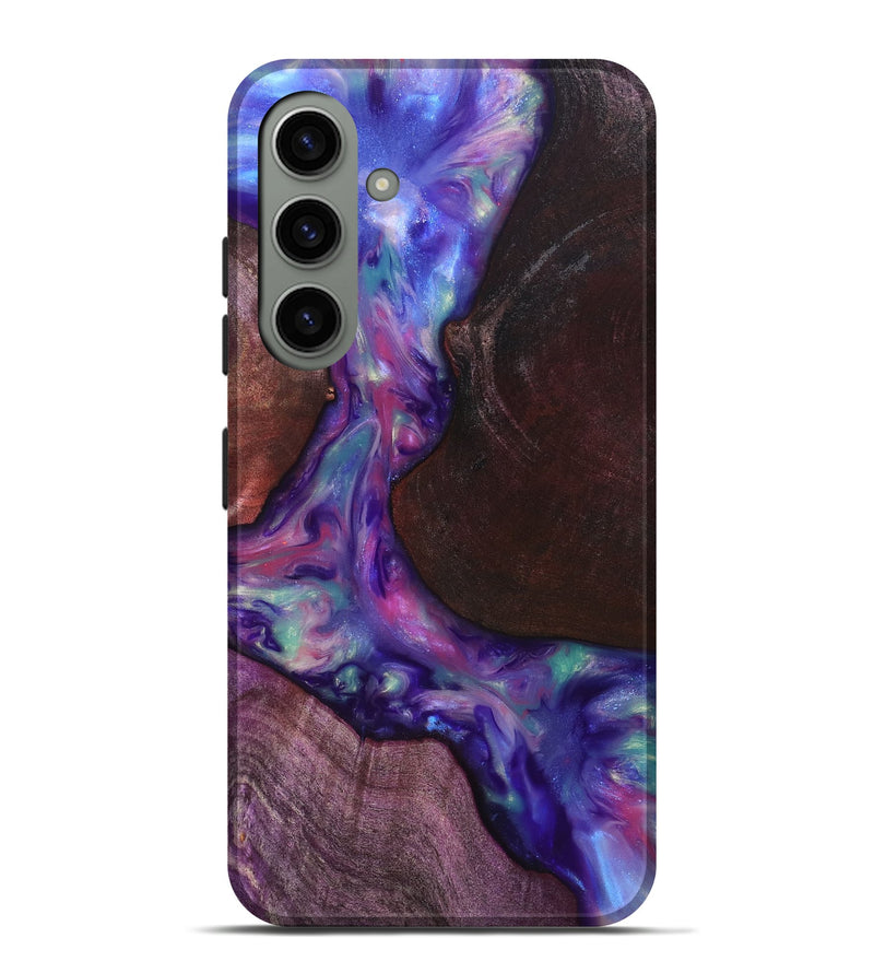Galaxy S24 Plus Wood Live Edge Phone Case - Candy (Purple, 819251)