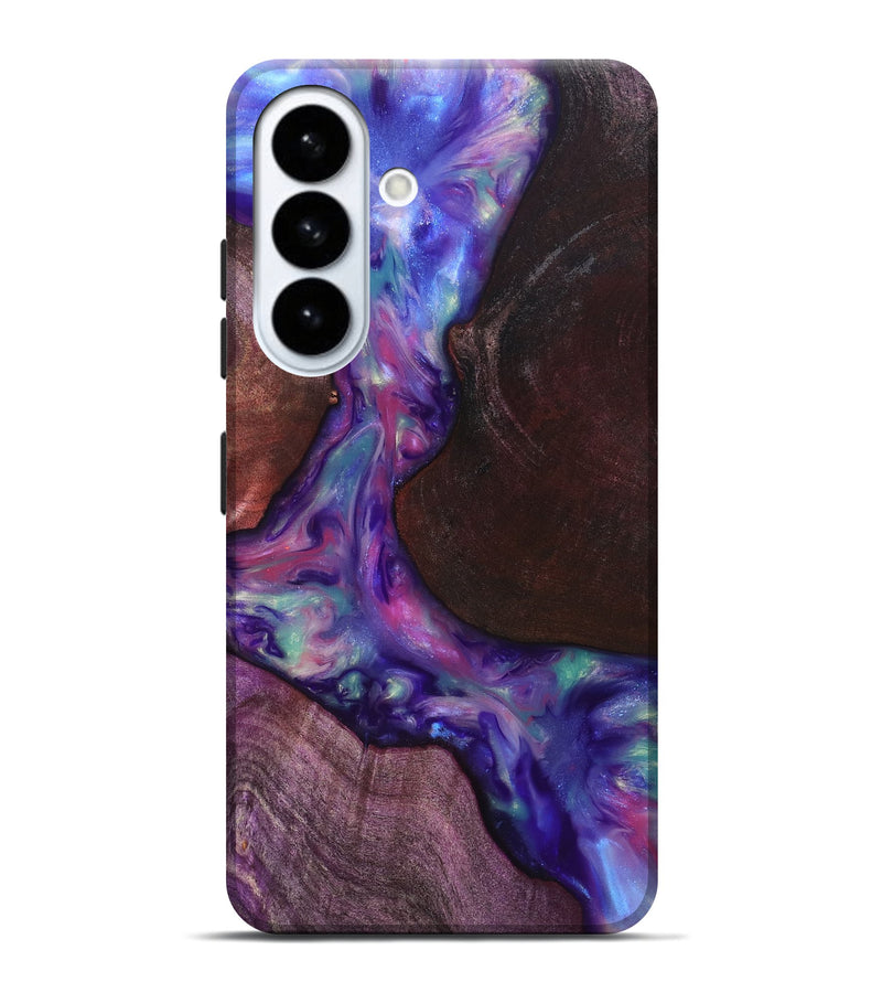 Galaxy S26 Plus Wood Live Edge Phone Case - Candy (Purple, 819251)