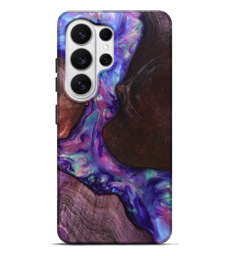 Galaxy S26 Ultra Wood Live Edge Phone Case - Candy (Purple, 819251)