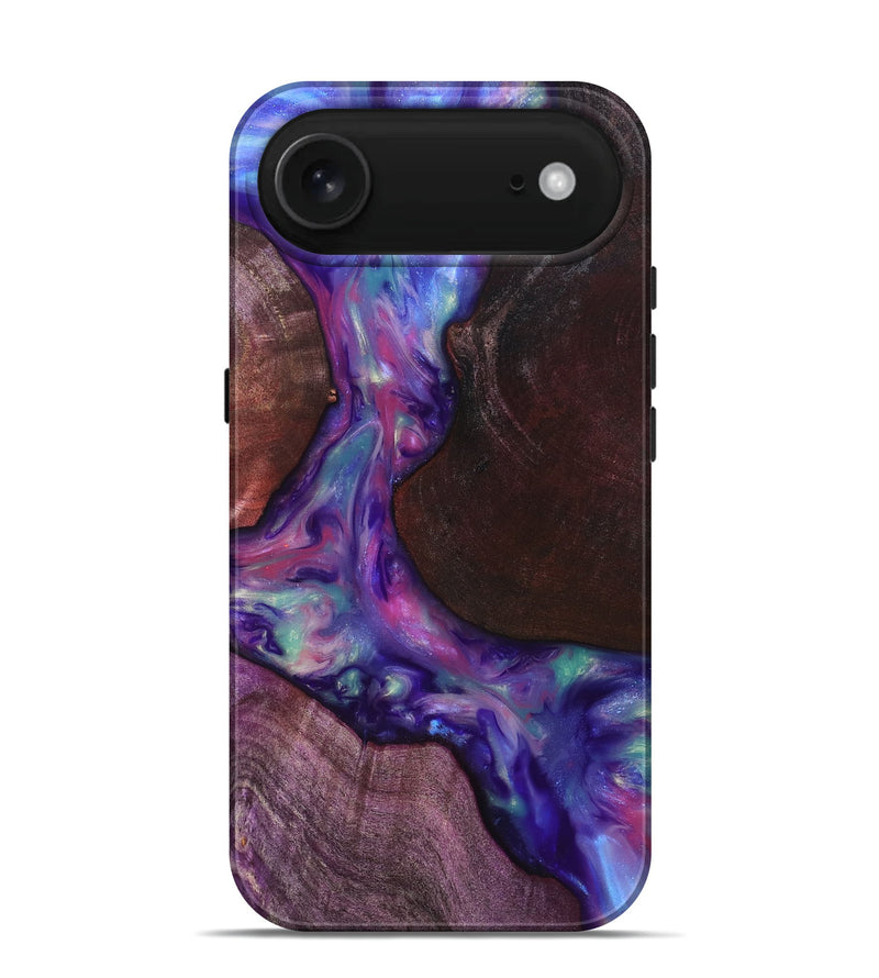 iPhone 17 Air Wood Live Edge Phone Case - Candy (Purple, 819251)