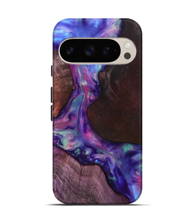 Pixel 10 Wood Live Edge Phone Case - Candy (Purple, 819251)
