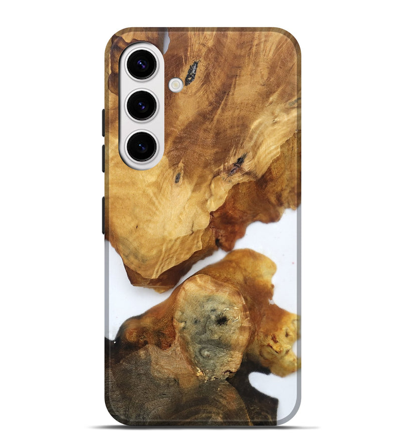 Galaxy S25 Plus Wood Live Edge Phone Case - Yasmine (Clear, 819253)