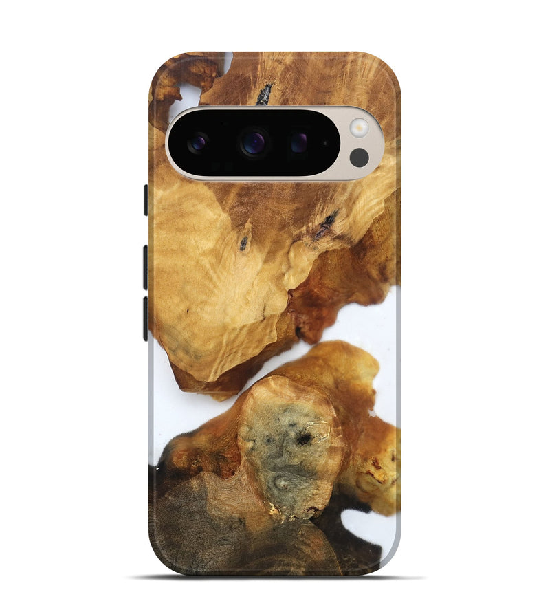 Pixel 10 Pro Wood Live Edge Phone Case - Yasmine (Clear, 819253)
