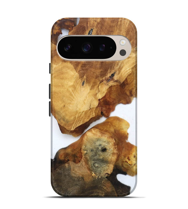 Pixel 9 Wood Live Edge Phone Case - Yasmine (Clear, 819253)