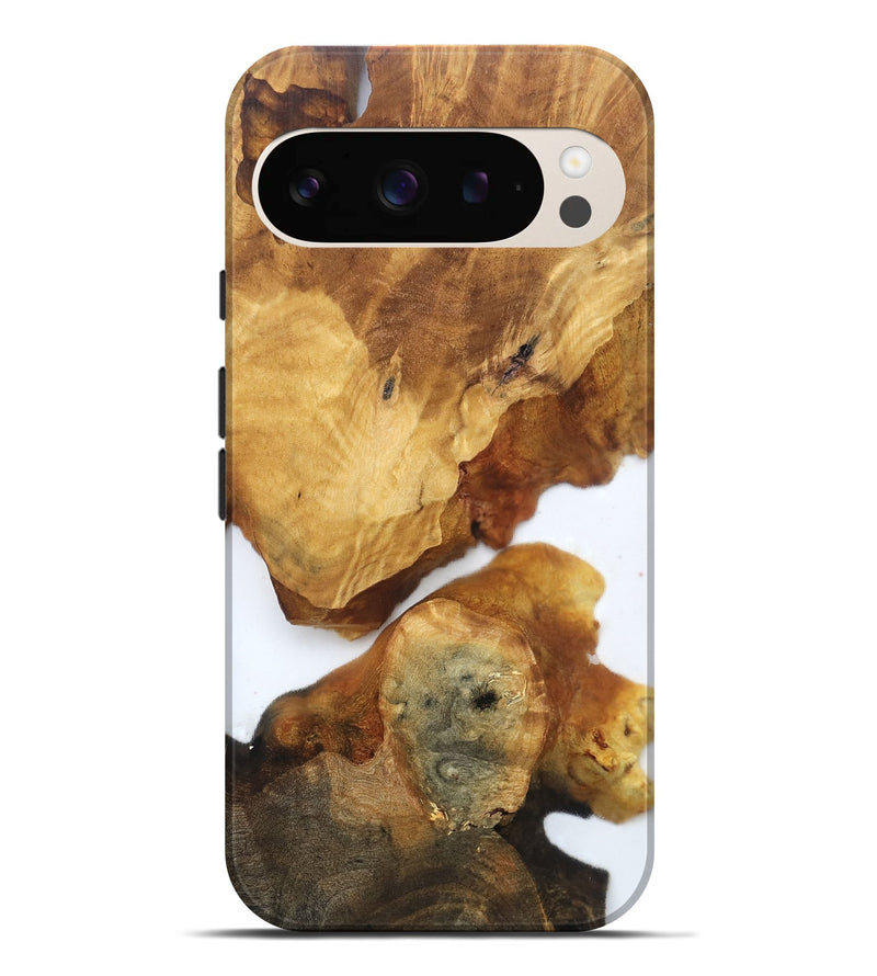 Pixel 9 Pro XL Wood Live Edge Phone Case - Yasmine (Clear, 819253)